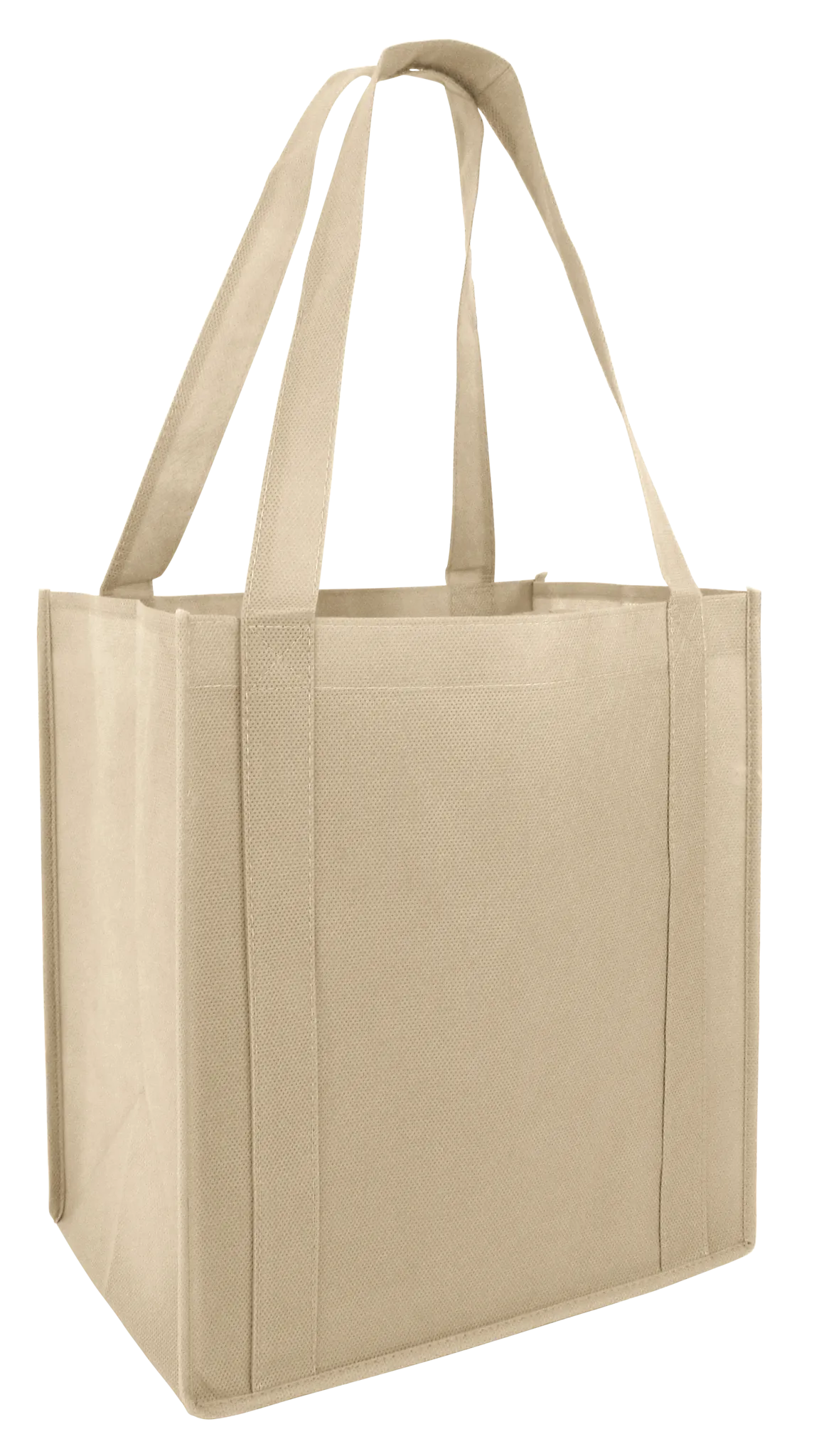 200 ct Reusable Grocery Bag / Shopping Tote with PL Bottom - By Case