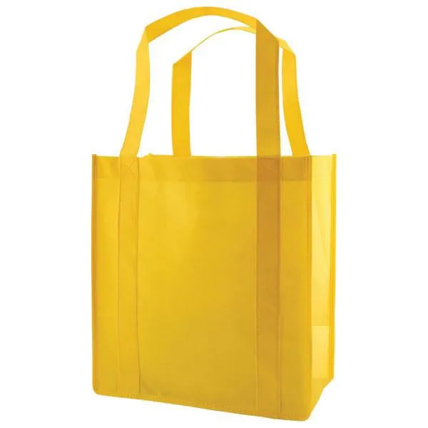 200 ct Reusable Grocery Bag / Shopping Tote with PL Bottom - By Case