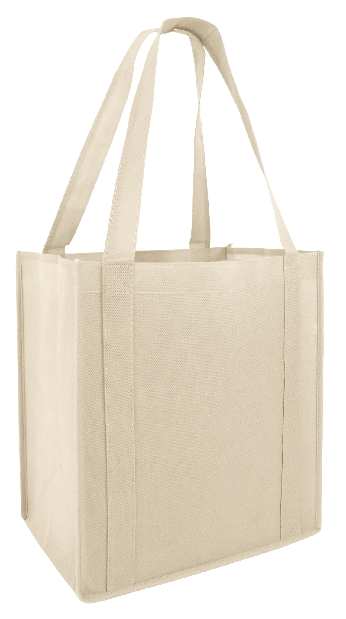 200 ct Reusable Grocery Bag / Shopping Tote with PL Bottom - By Case