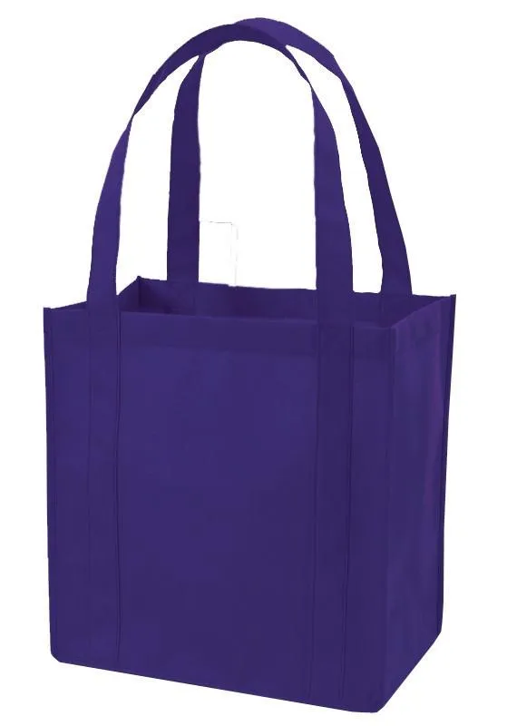 200 ct Reusable Grocery Bag / Shopping Tote with PL Bottom - By Case