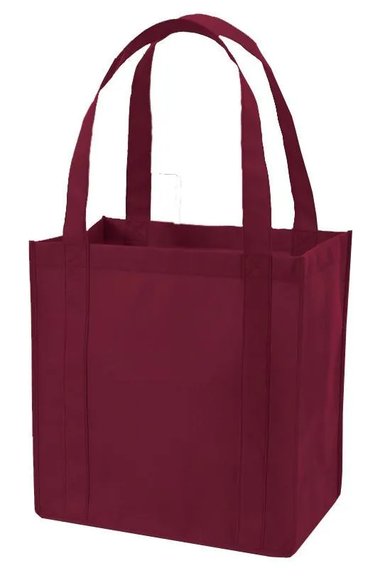 200 ct Reusable Grocery Bag / Shopping Tote with PL Bottom - By Case