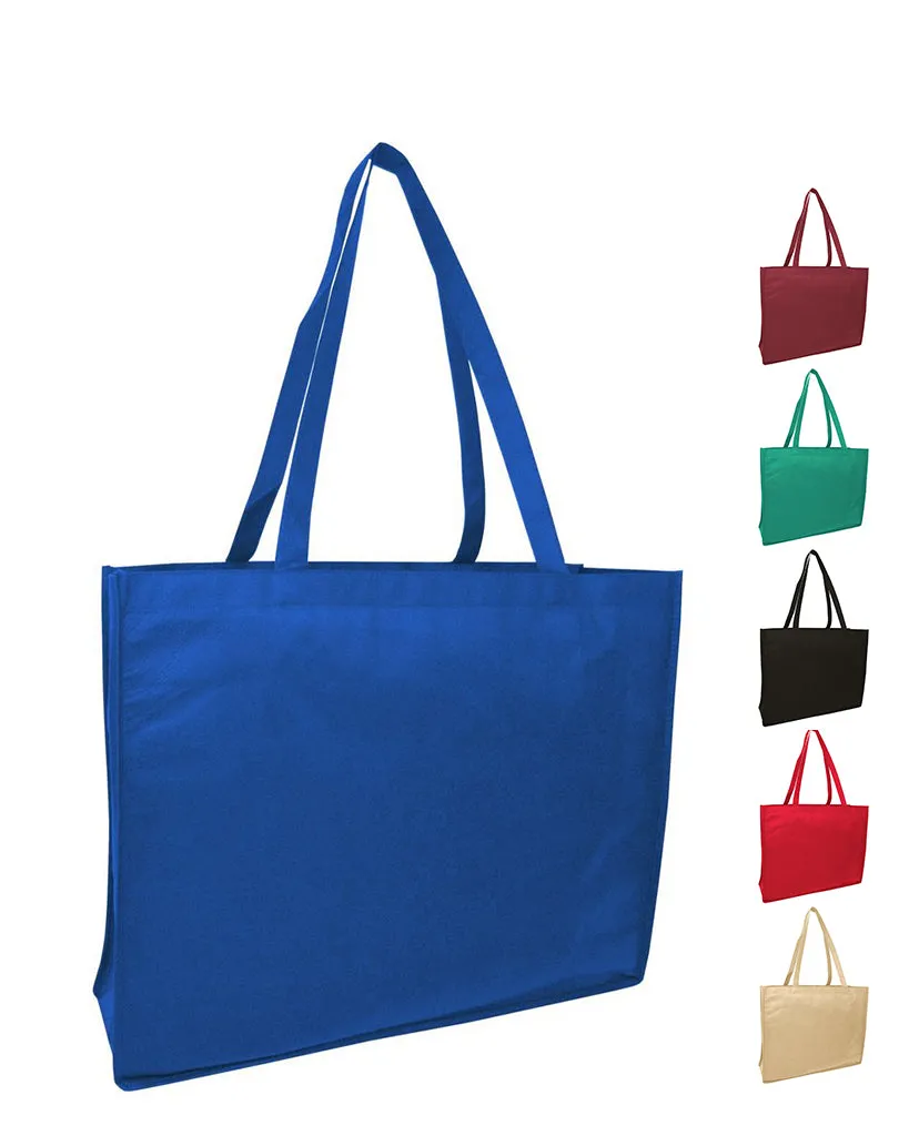 250 ct Promotional Large Size Non-Woven Tote Bag - By Case