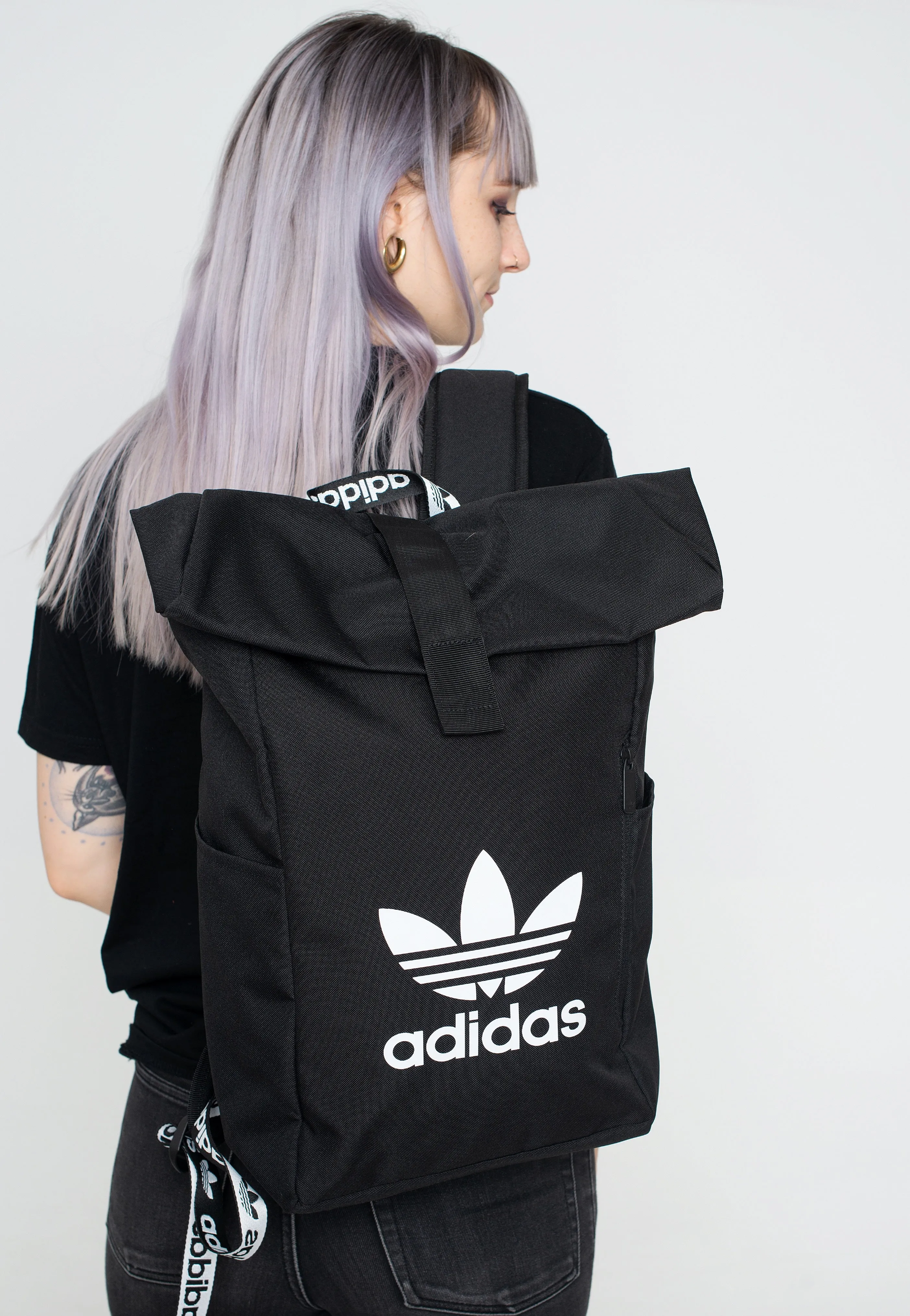 Adidas - Ac Rolltop Black - Backpack