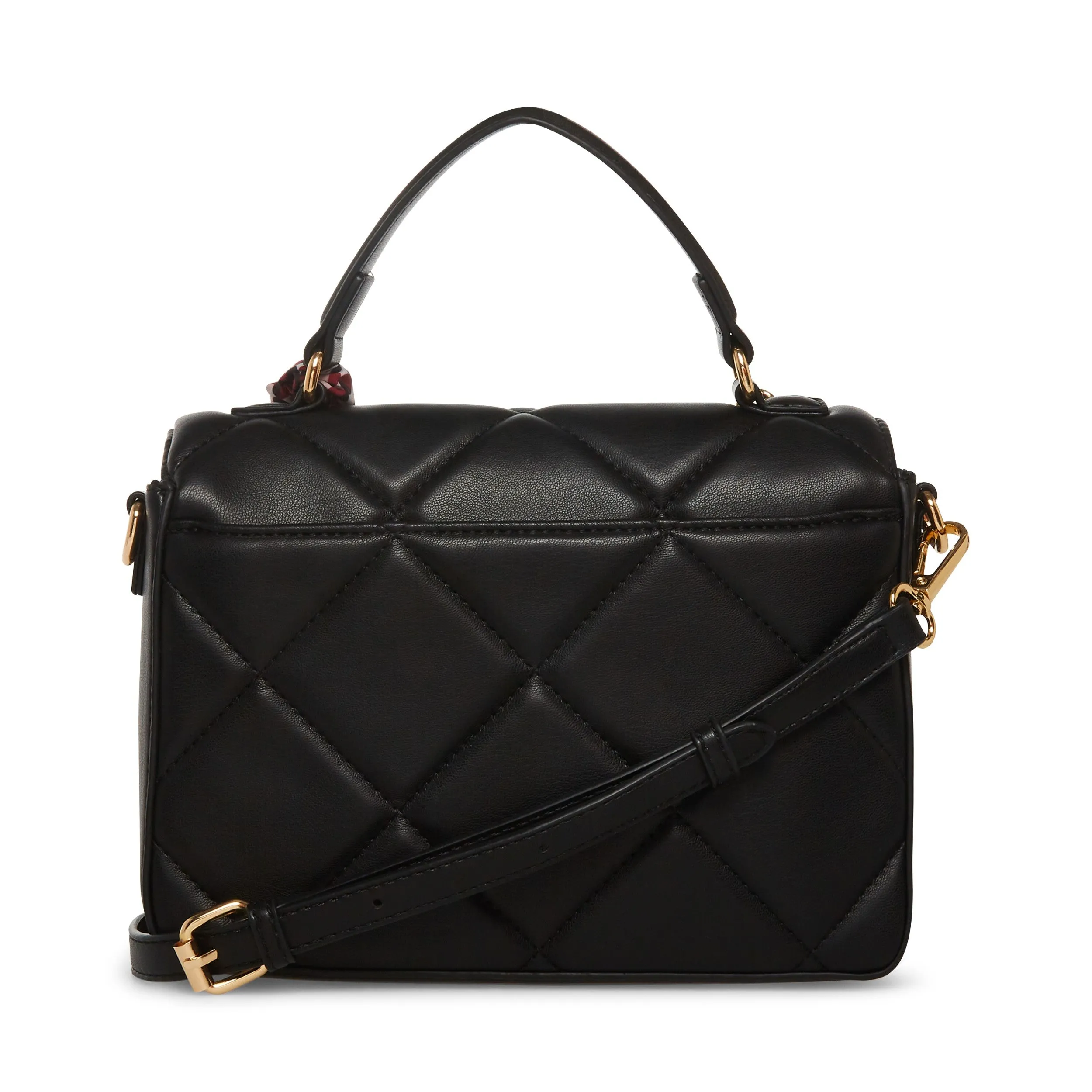 Anne Klein Quilted Flap Satchel Handbag