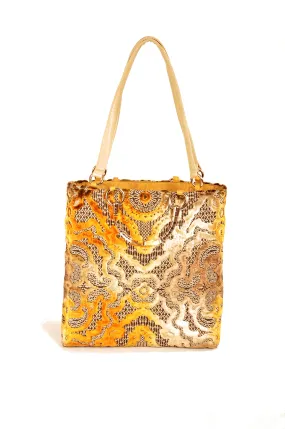 Baroque Gold  Large Tote