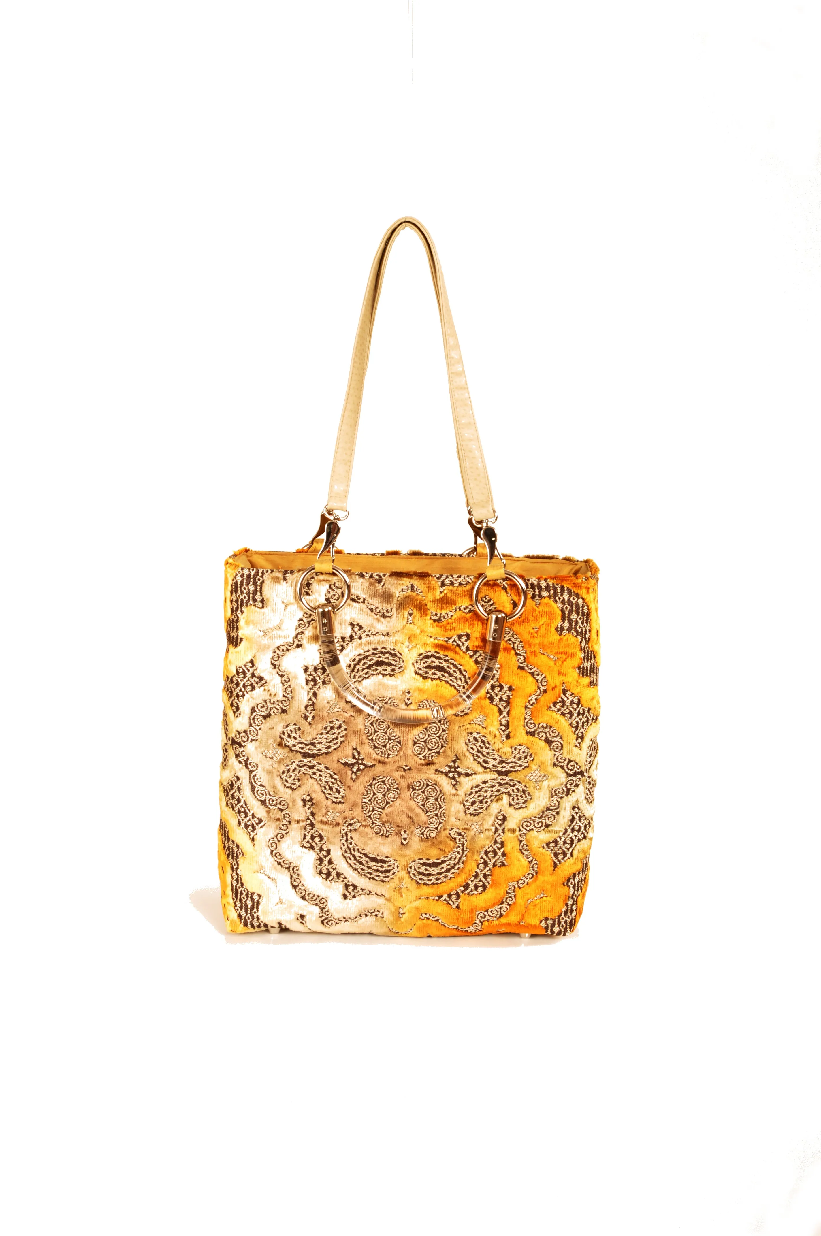 Baroque Gold Small Tote