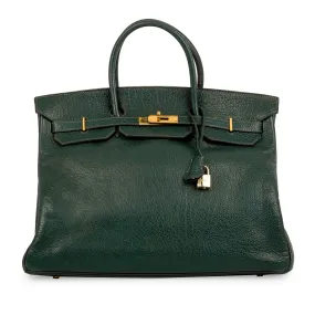 Birkin 40 - Malachite Bull Calf