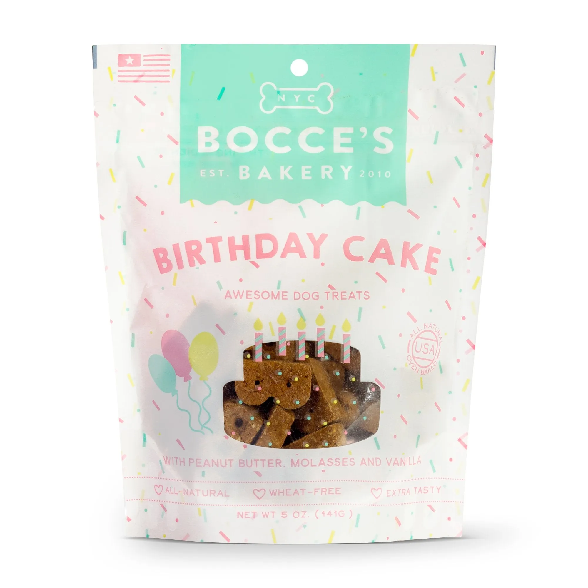 Birthday Cake Dog Treats from Bocce's Bakery