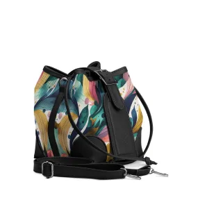 Black Bucket Bags Color Flow