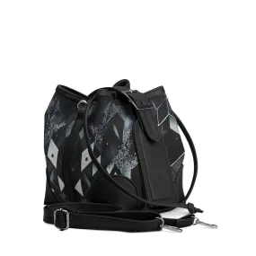 Black Bucket Bags Triangles