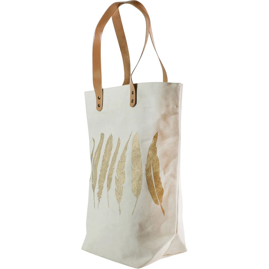 Bohemian Tote Feathers