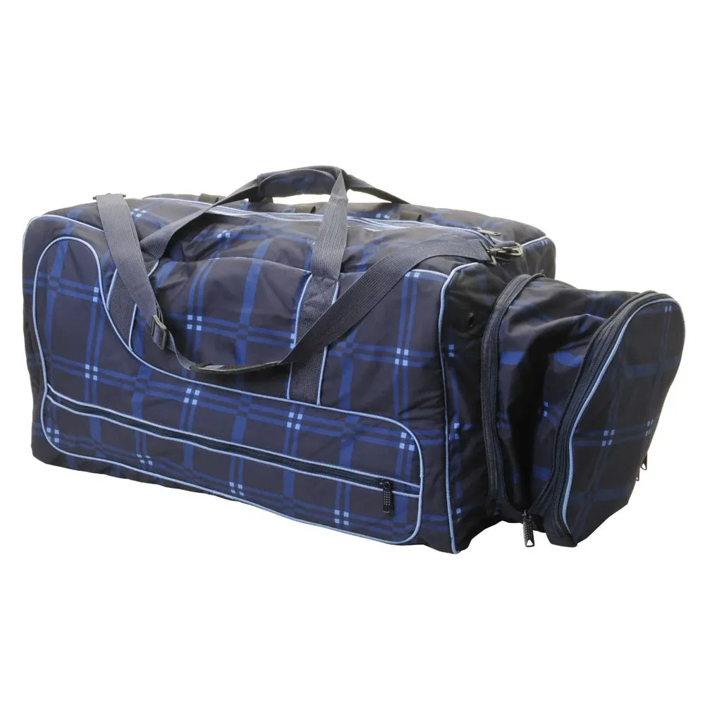 CB9600 Chestnut Bay Essential A/P Duffel Bag- Gorgeous Plaids