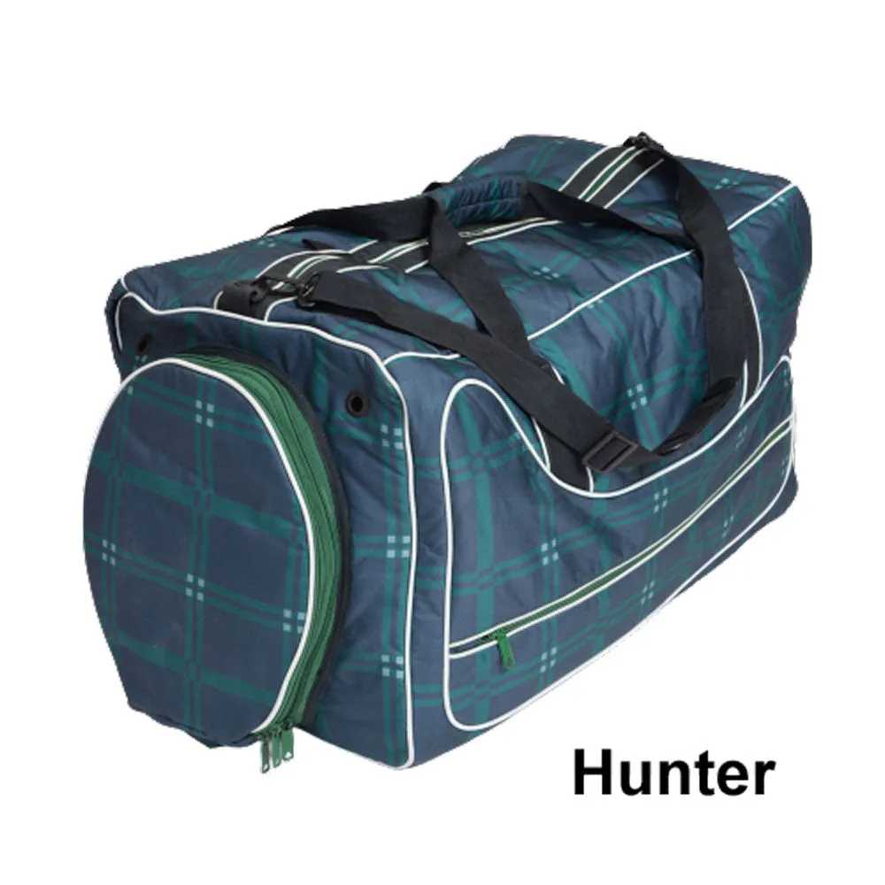 CB9600 Chestnut Bay Essential A/P Duffel Bag- Gorgeous Plaids