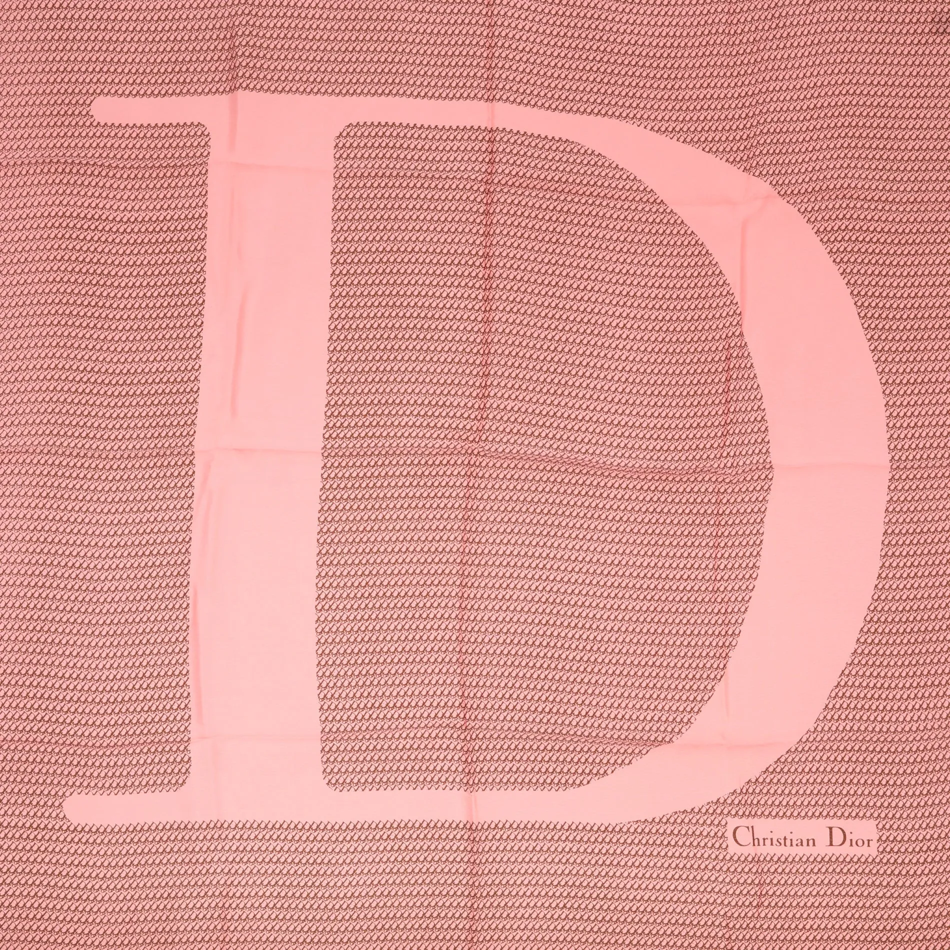 CHRISTIAN DIOR Foulard in Pink Silk