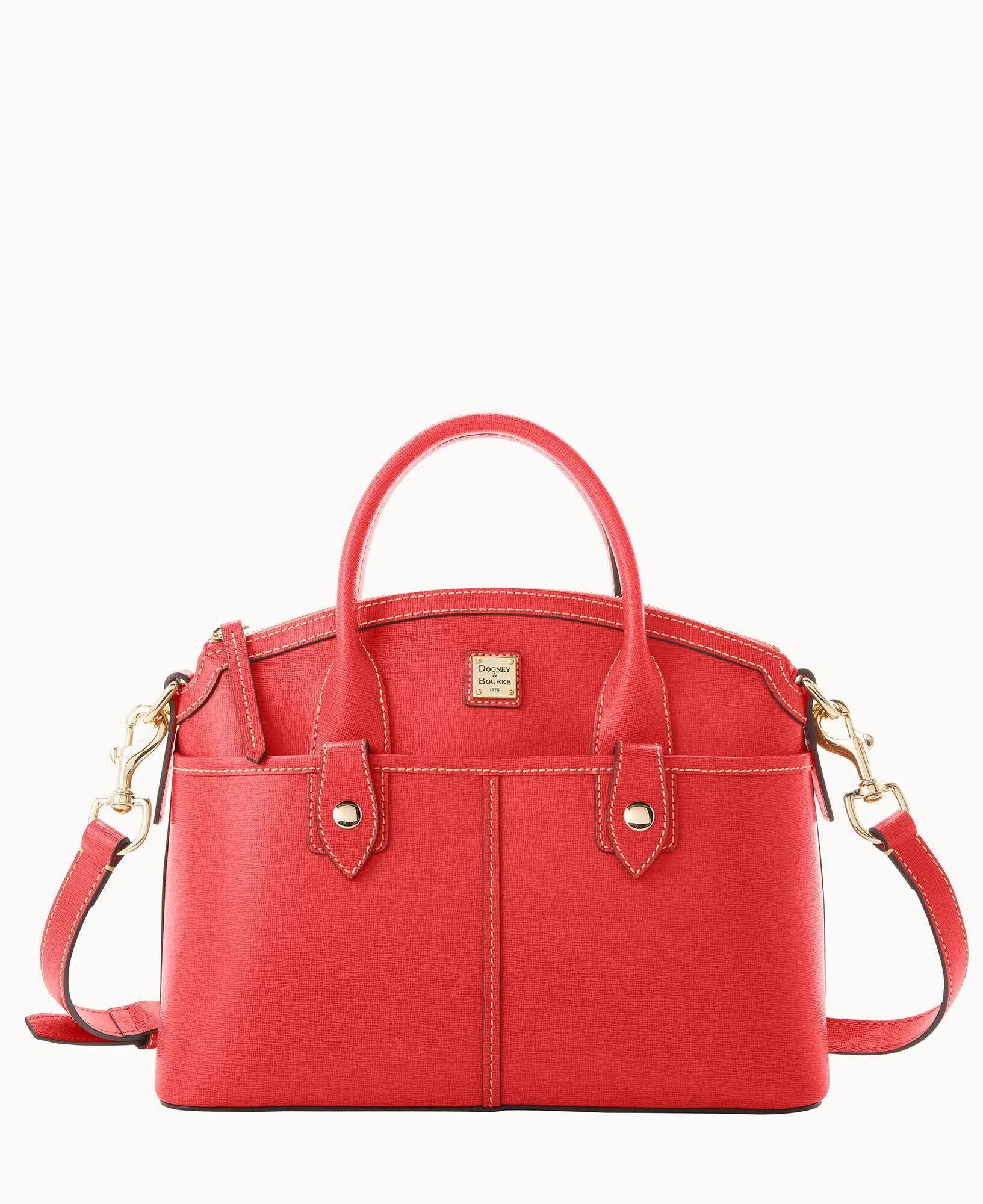 Dooney & Bourke Saffiano Domed Satchel Handbag