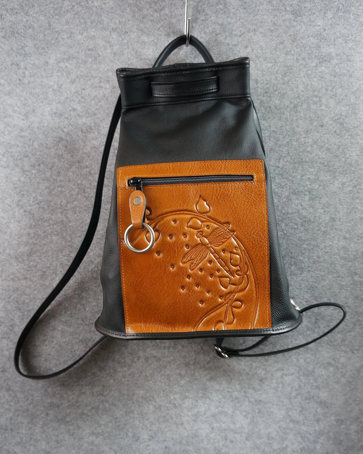 Drawpack with Embossed Pocket