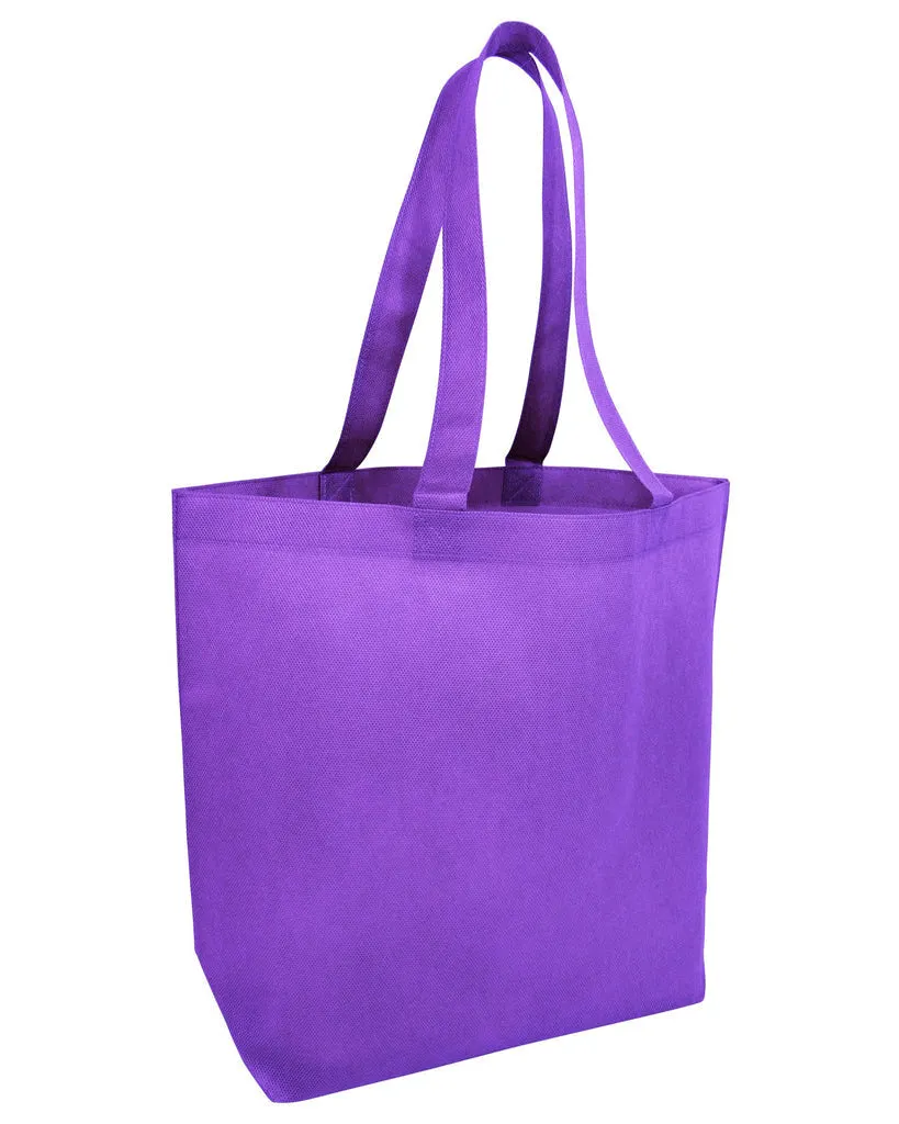 Economical Promotional Large Tote Bags with Bottom Gusset - GN25