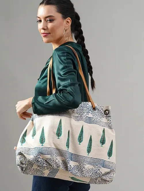 ELBRUS - BLOCK  PRINTED HAND   BAG