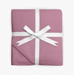 Gifts Galore Solid Mauve - Bamboo Blankets