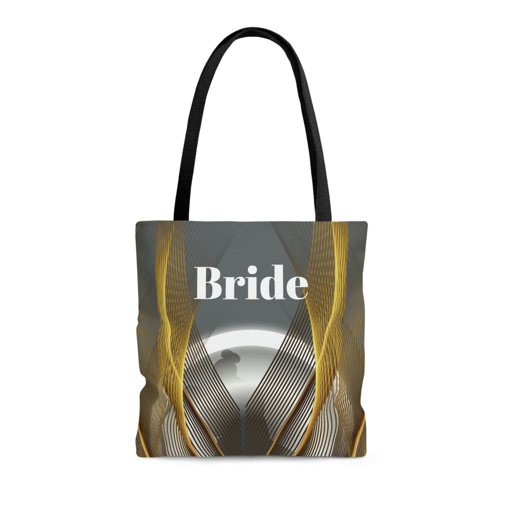 Grey Bridal tote