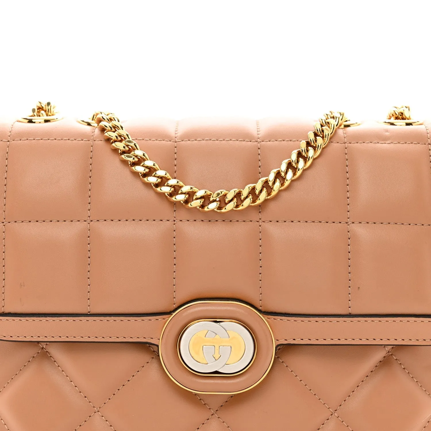 Gucci Calfskin Quilted Small Deco