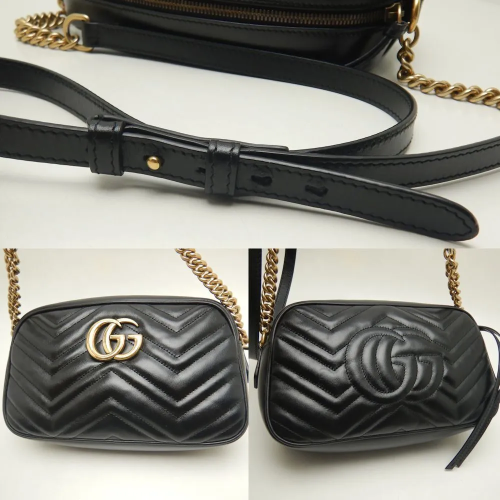 Gucci Quilted Small Shoulder Bag Gg