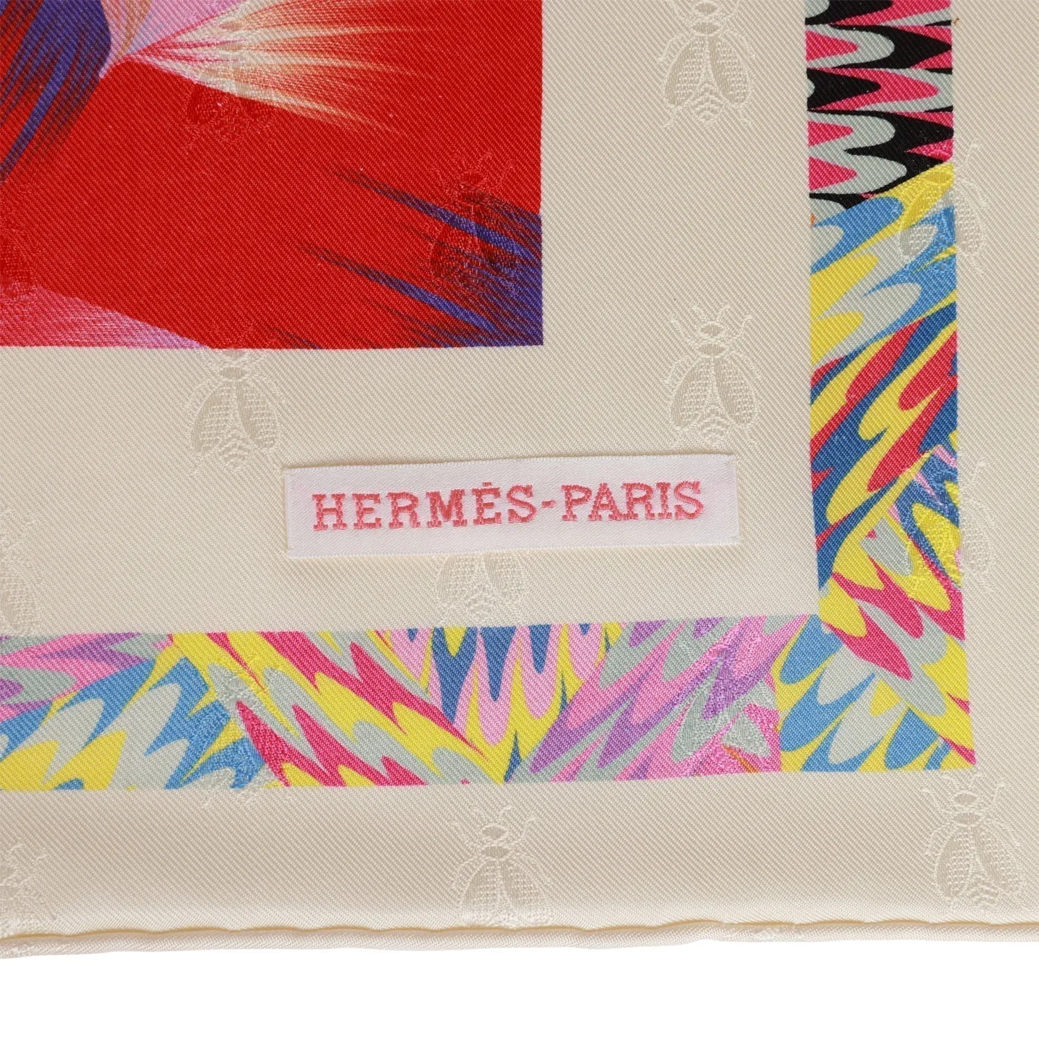 Hermes "Brides de Gala" Marble Silk Twill Scarf 90cm