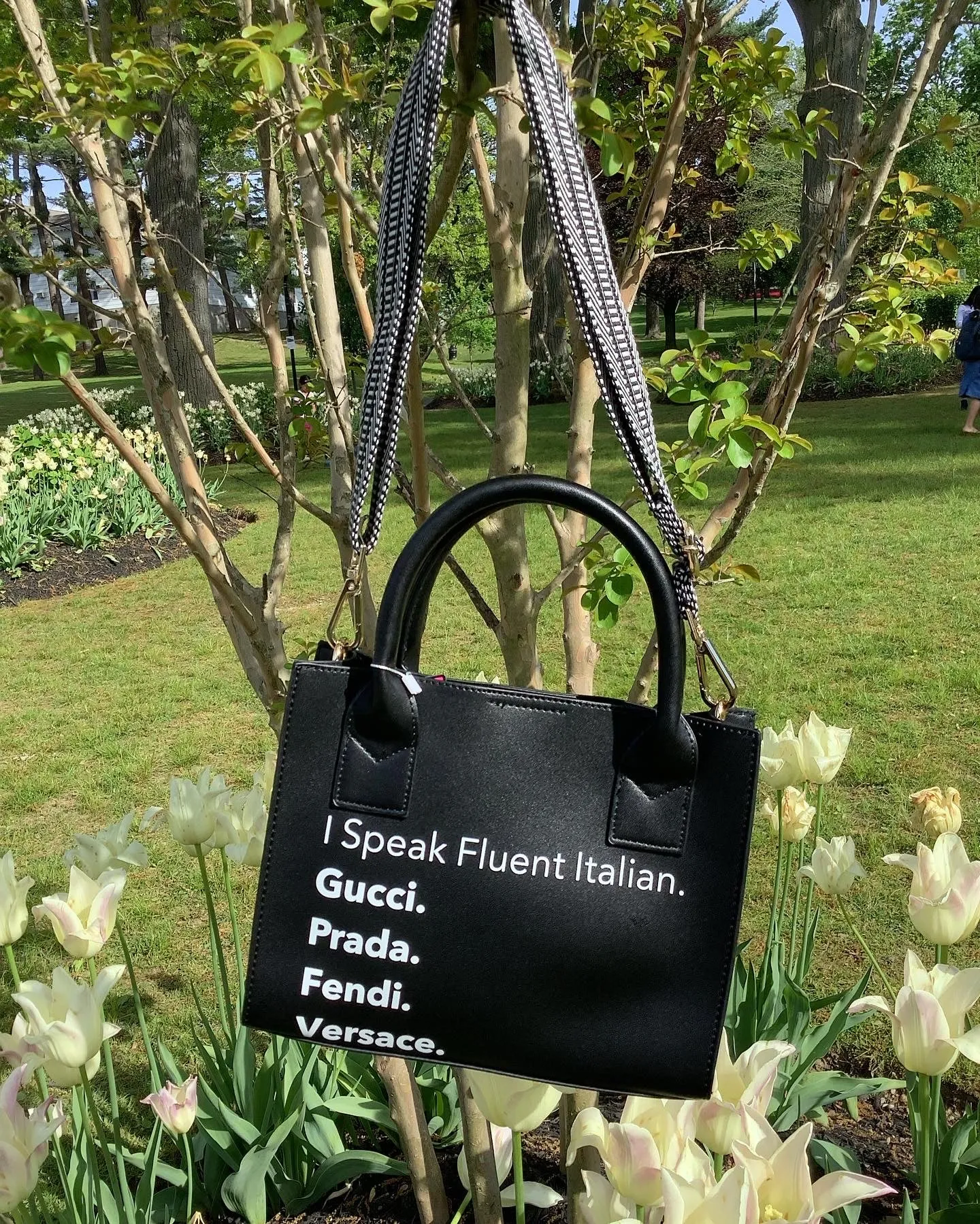 I Speak Fluid Italian Mini Tote - Assorted Colors