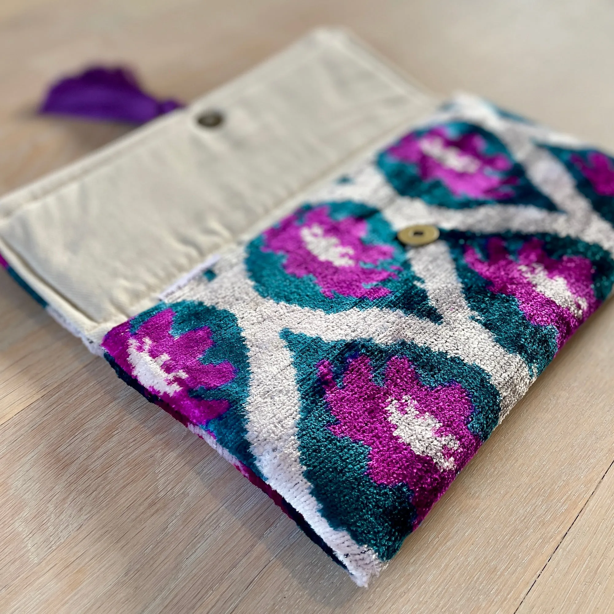 Ikat Clutch Bag Firenze