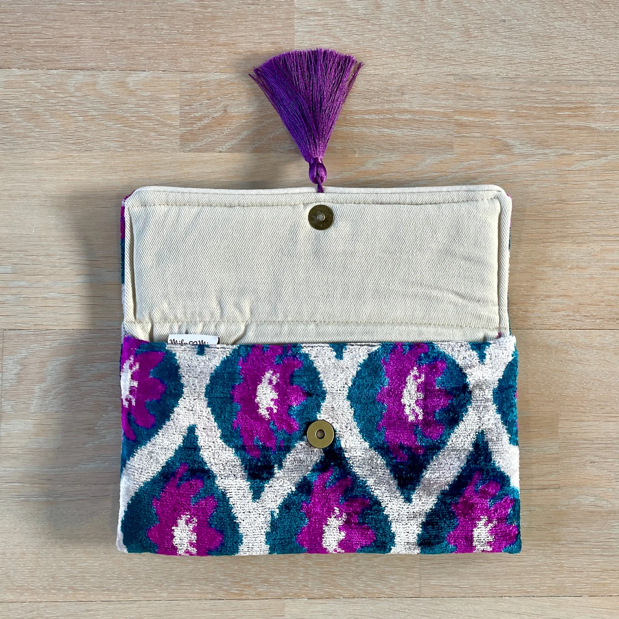 Ikat Clutch Bag Firenze