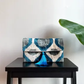 Ikat Clutch Bag Livorno