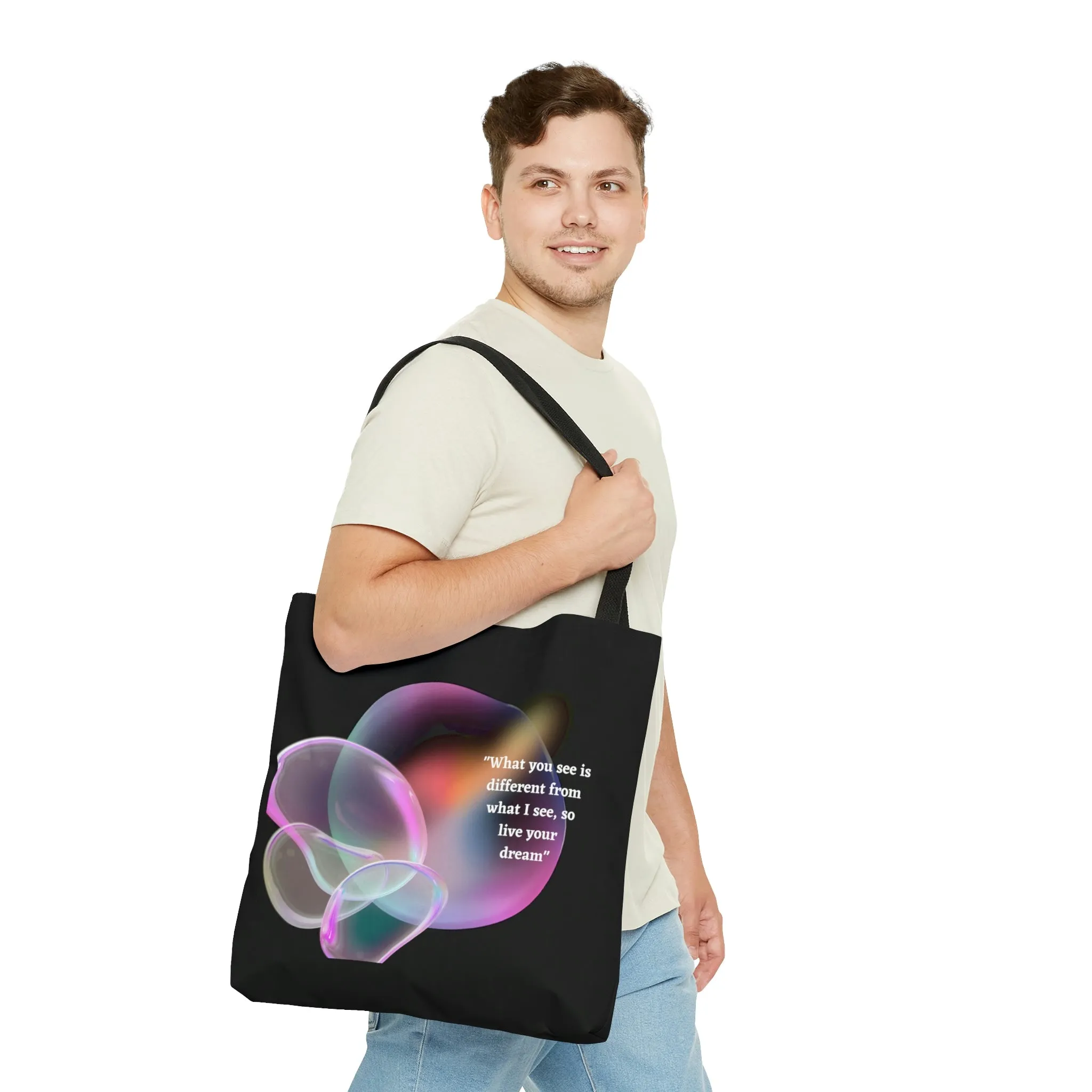 Inspirational Tote Bag | Shopping Beach Quality Bag For Men and Women