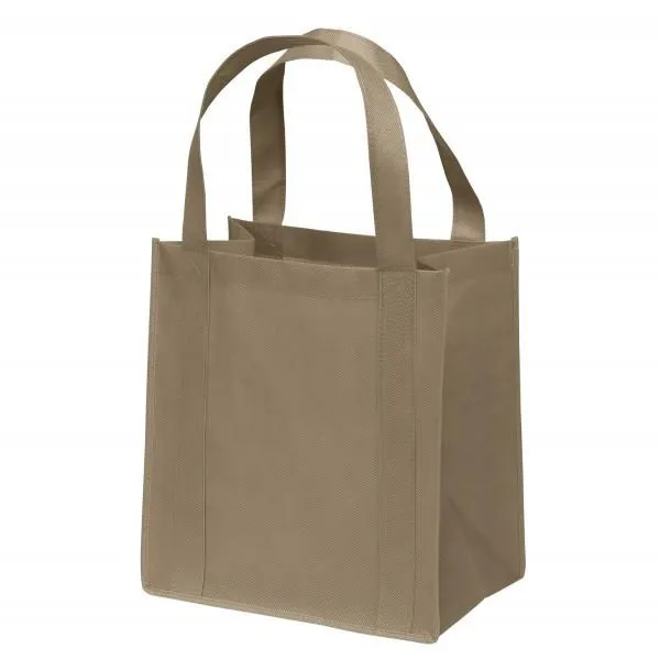 Large Reusable Grocery Bags - Shopping Bags with Hook and Loop Closure - GN45L