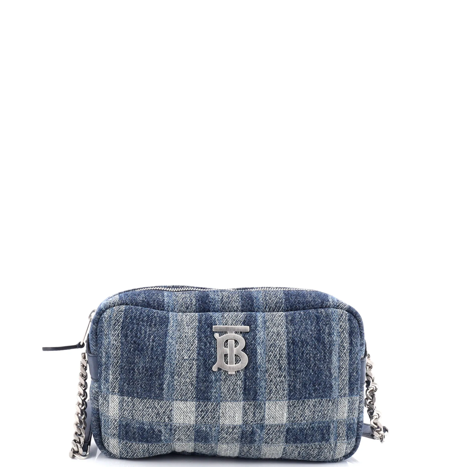 Lola Camera Bag Printed Denim Small