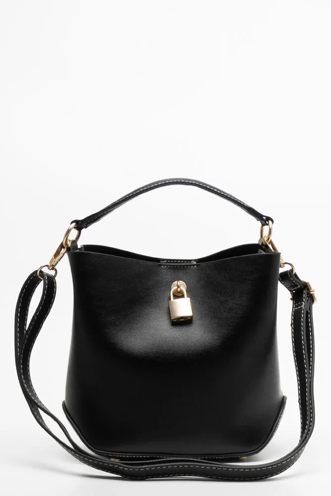 Mini Bucket Bag Black