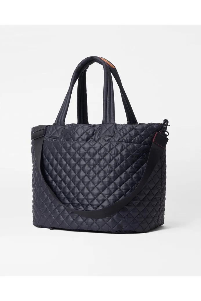 MZ Wallace Metro Tote Deluxe Large Quilted Bag 1242X1590 | Black Rec