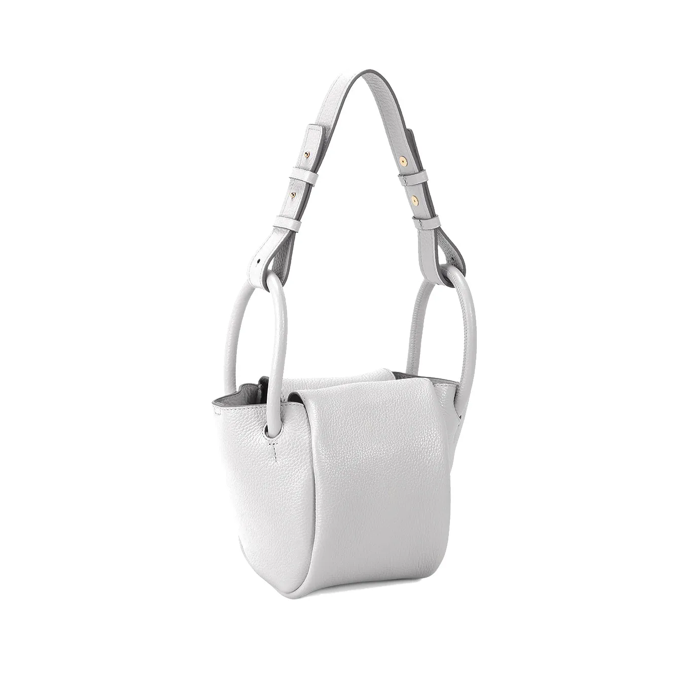 NADIA Mini Satchel - Gris Clair