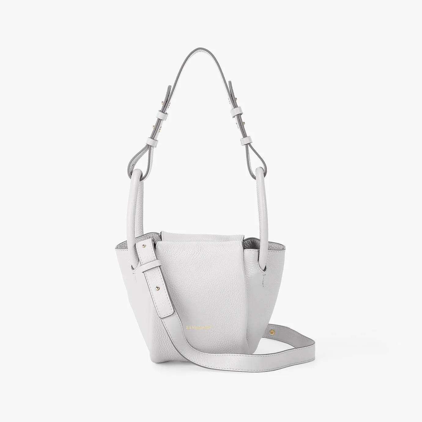 NADIA Mini Satchel - Gris Clair