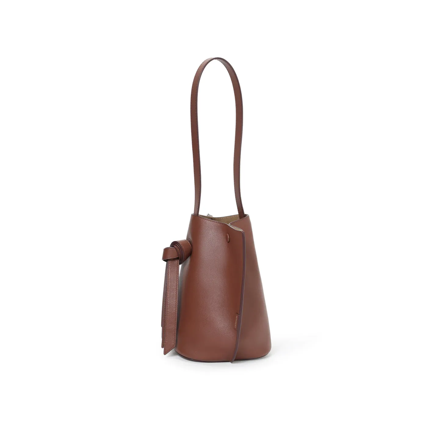 Orukami Knot Petit Sac Seau - Caramel