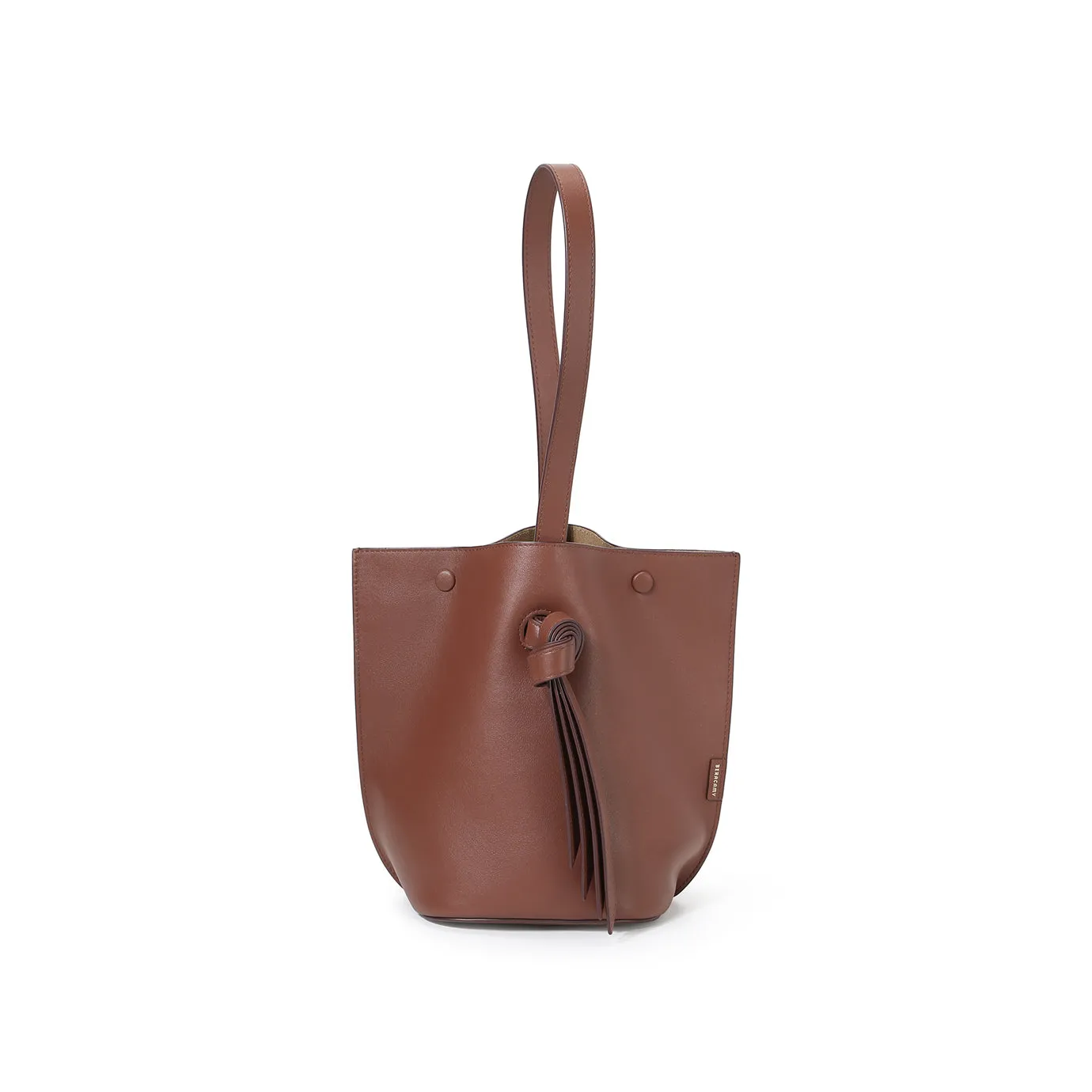 Orukami Knot Petit Sac Seau - Caramel