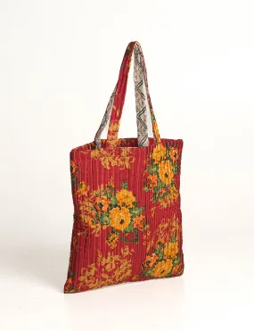 QUILTED SHOPPER BAG