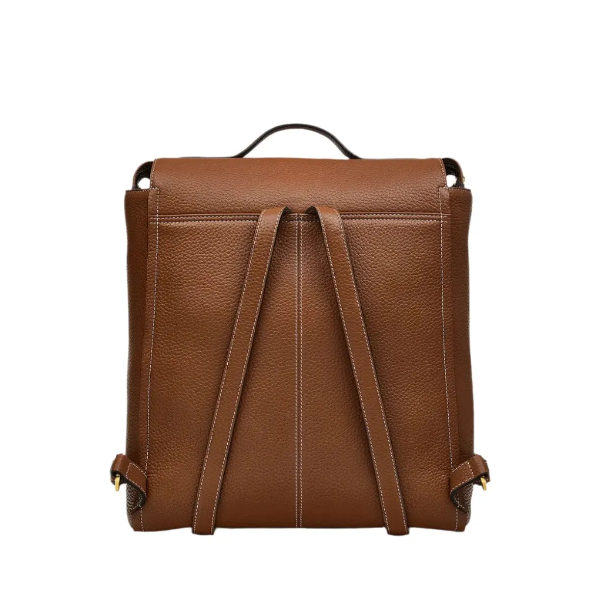 Radley Oak Street Medium Zip-Top Backpack in Saddle