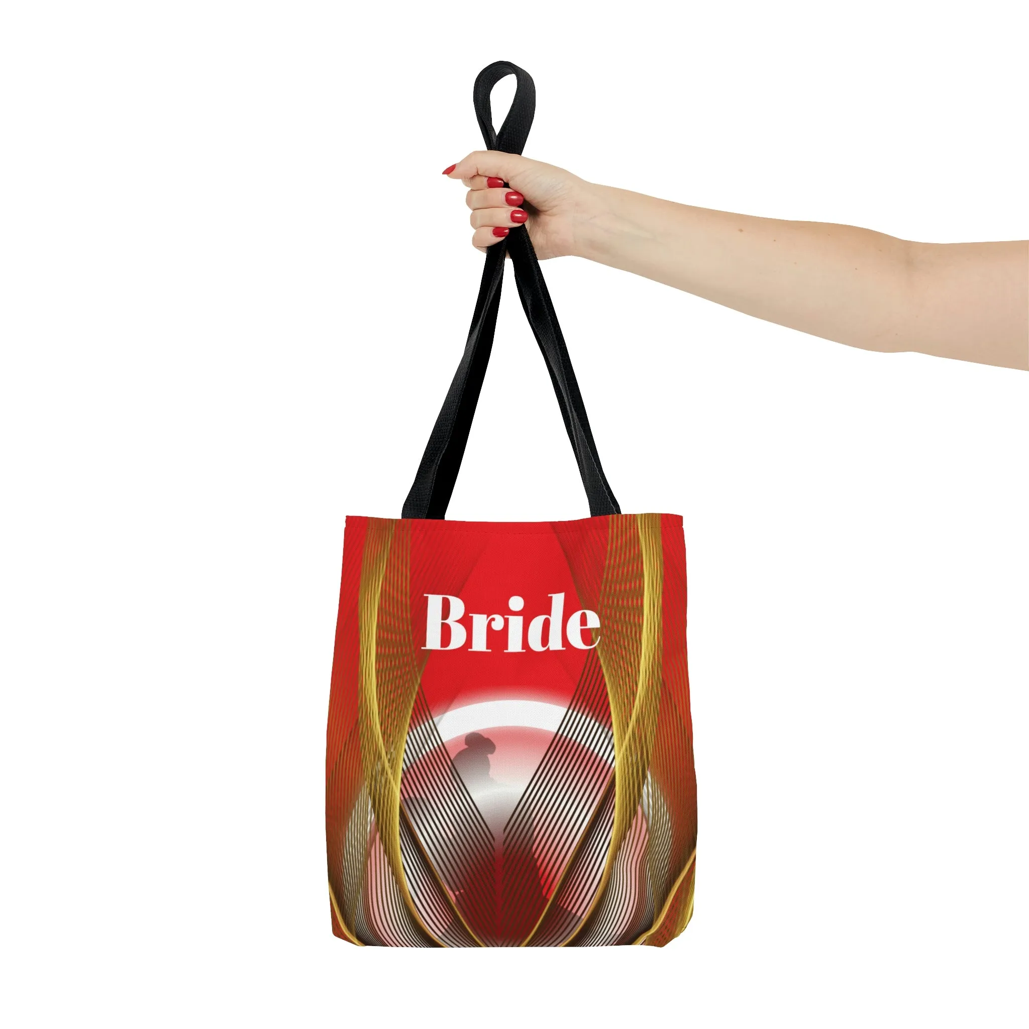 Red Bride Tote | Bridal Shower Gift |  Personalized Wedding Bag | Bride to Be | Wedding Gift For Her