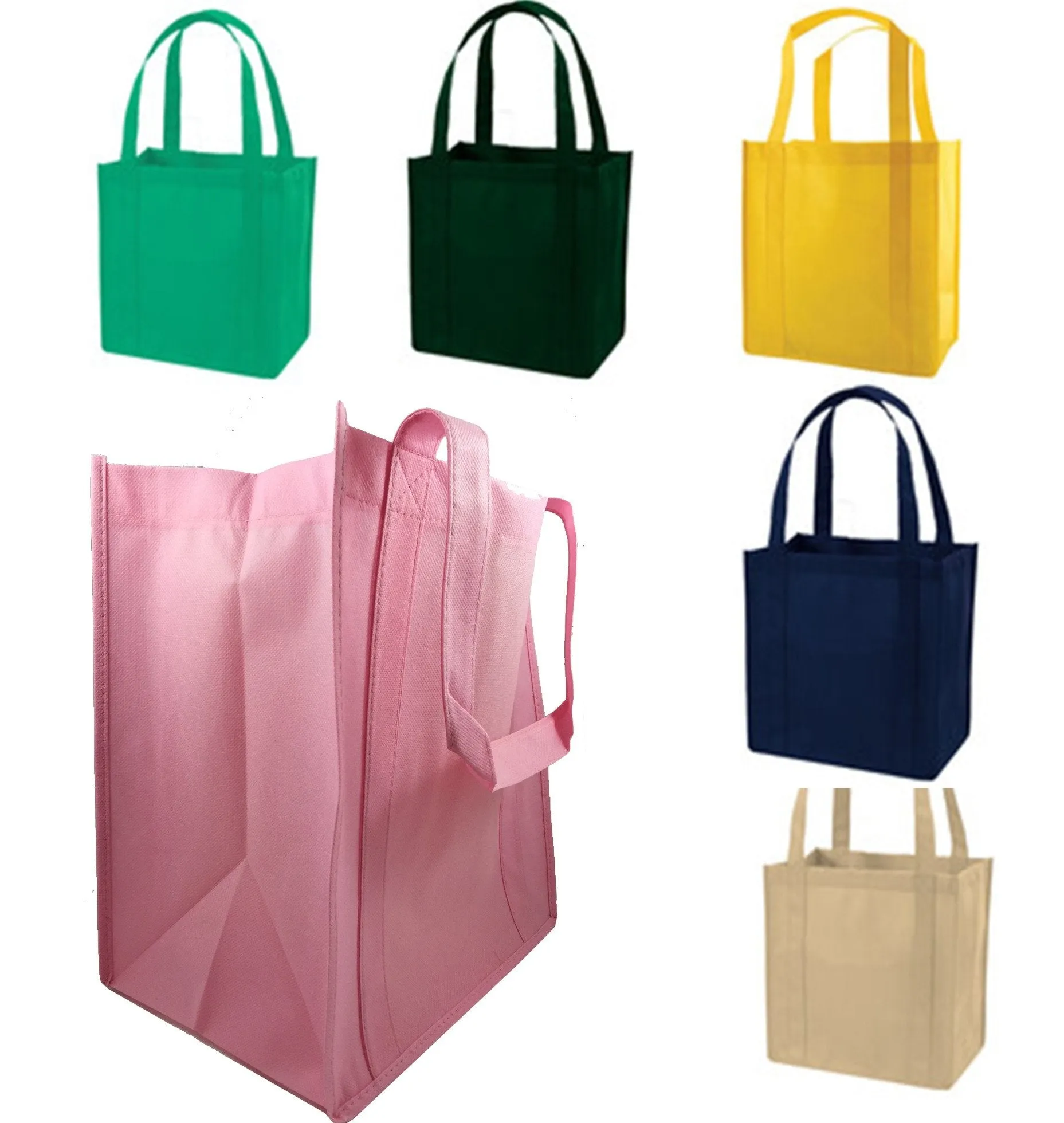 Reusable Grocery Bag / Shopping Tote with PL Bottom - GN45