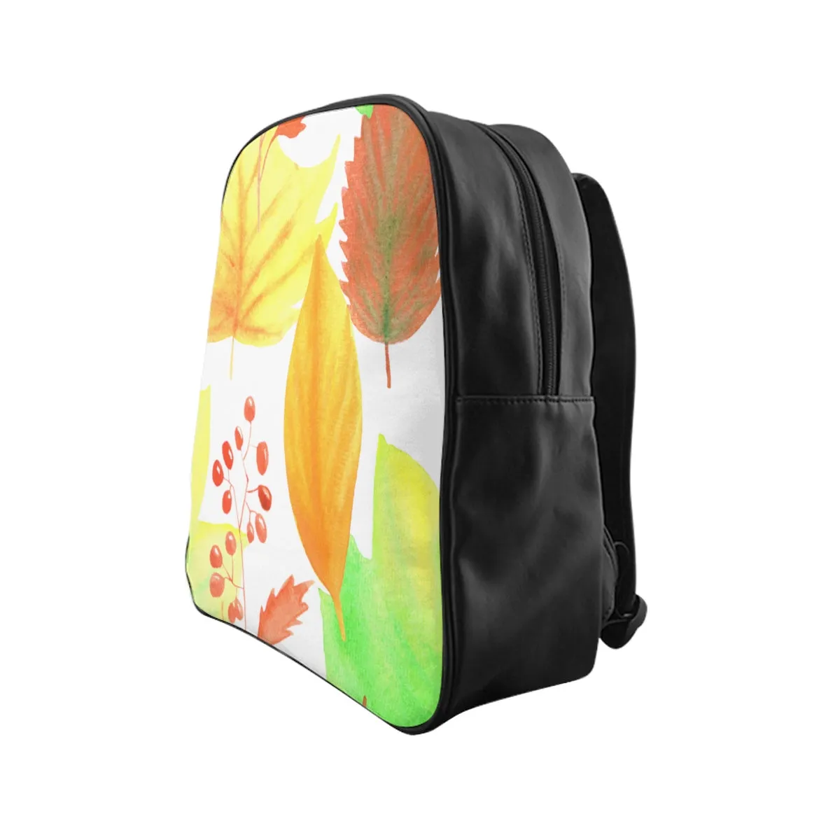 School Backpack Autumn Leaves