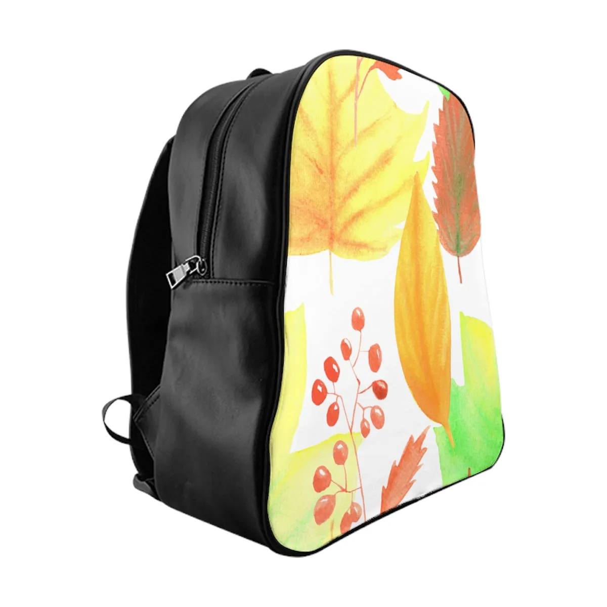 School Backpack Autumn Leaves