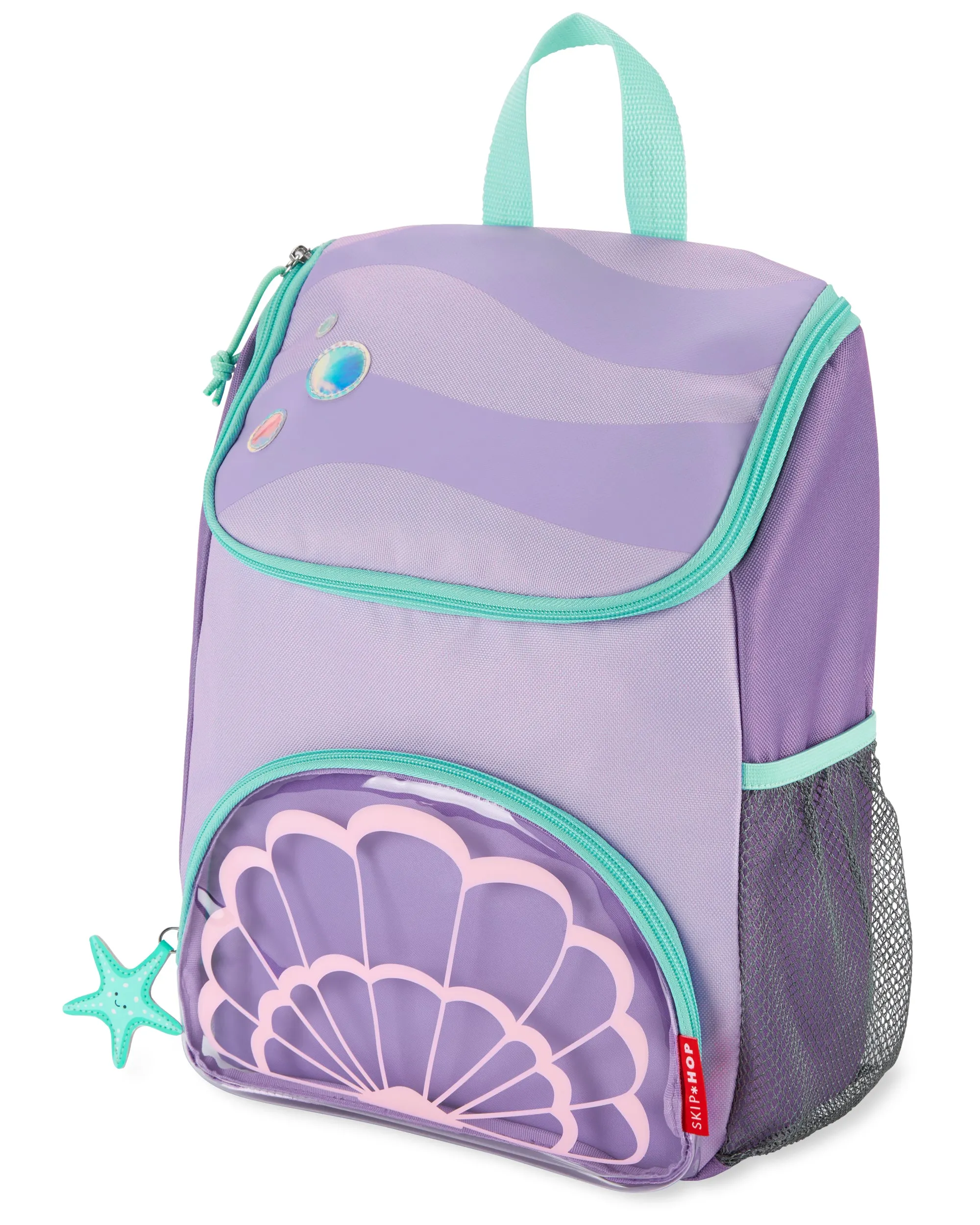 Skip Hop Spark Style Big Kid Backpack- Seashell