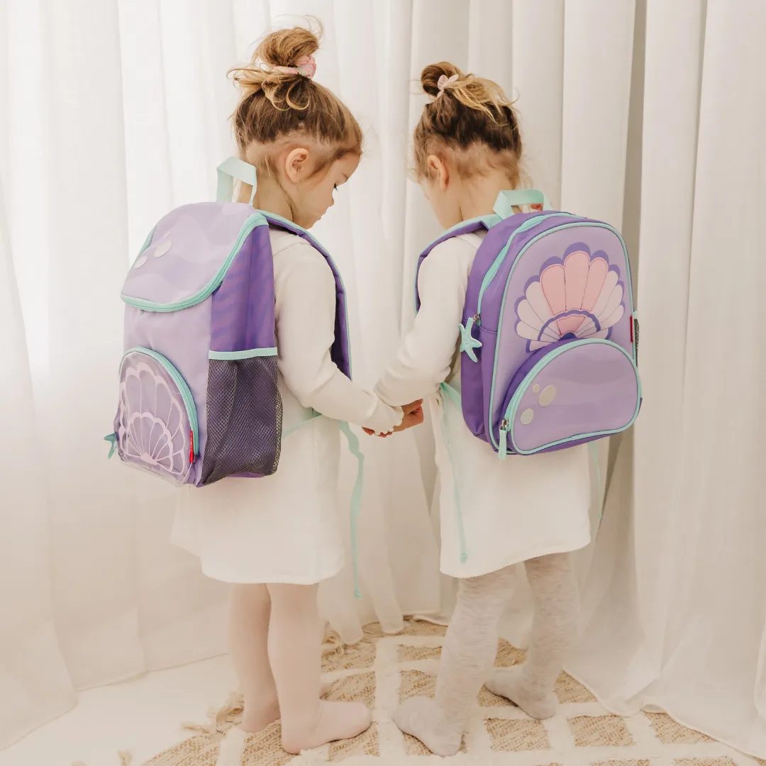 Skip Hop Spark Style Big Kid Backpack- Seashell