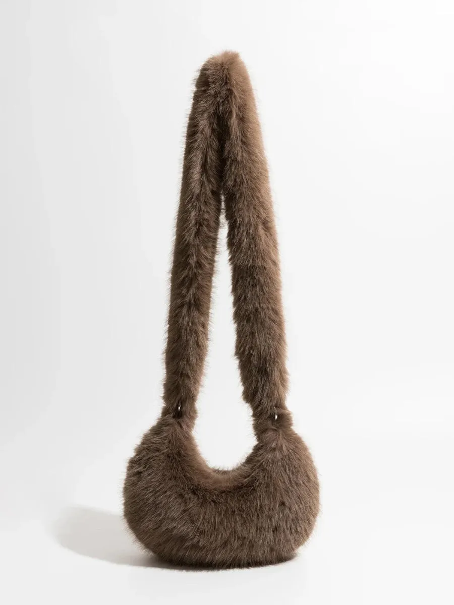 Soft Girl Fluffy Multifunctional Bag