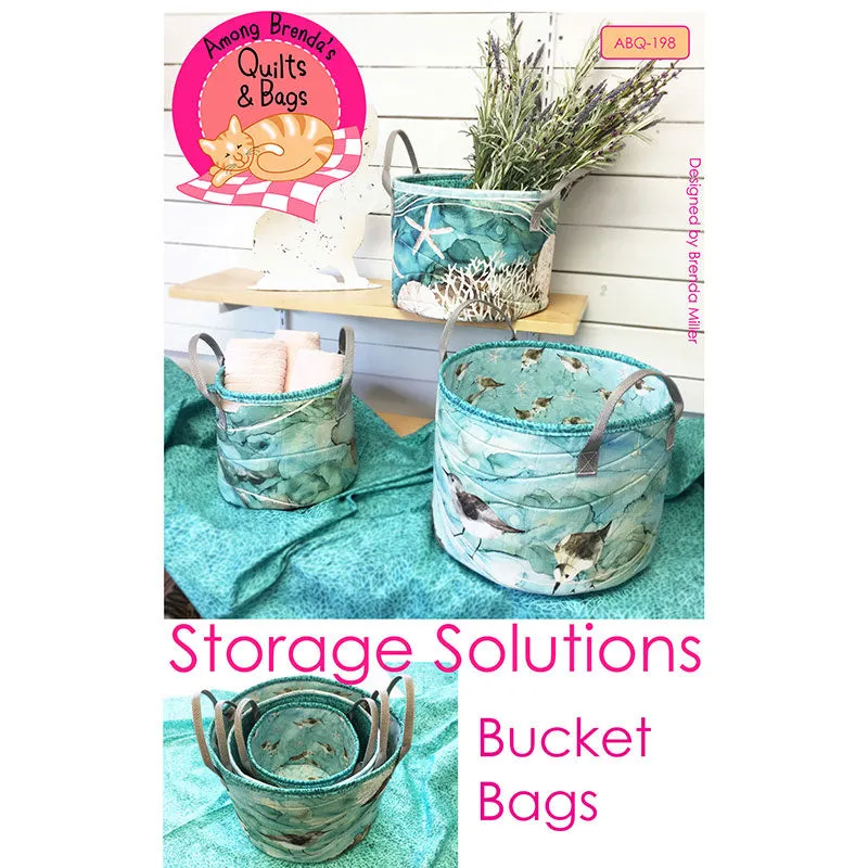 Storage Solutions Bucket Bags Pattern